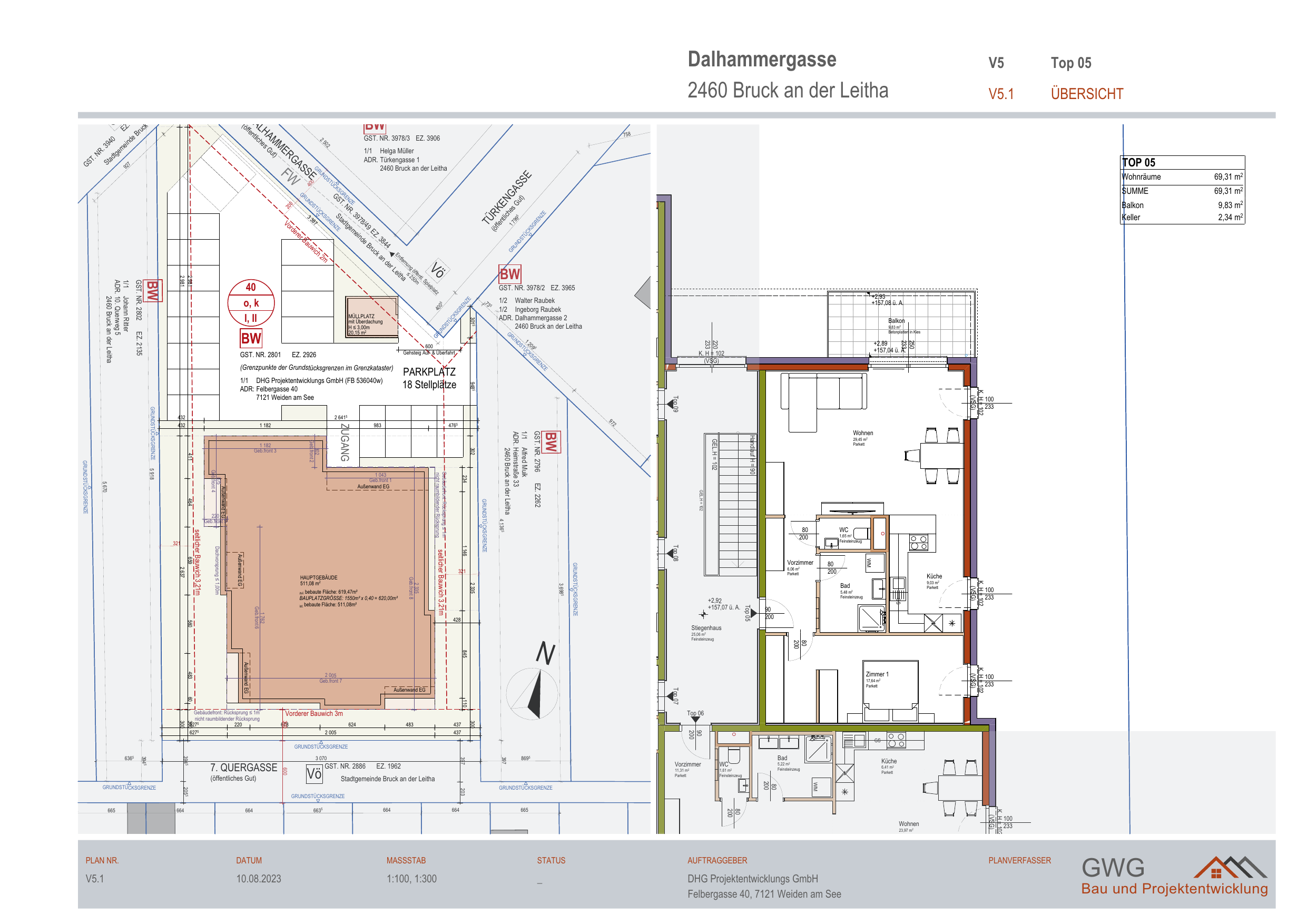 Top 05 Übersicht und Lageplan